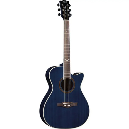 EKO GUITARS NXT D100ce See Through Blue