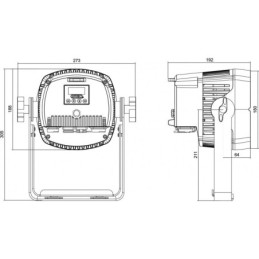BRITEQ BT-COLORAY 18FCR (XLR 3-pin)