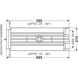 BRITEQ BT-PROFILE160/OPTIC 15-30