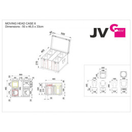 JB SYSTEMS MOVING HEAD CASE 6