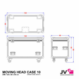 JV CASE MOVING HEAD CASE 10