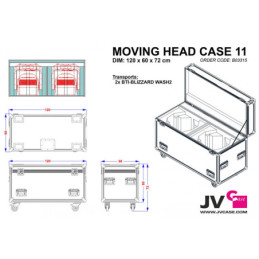 JV CASE MOVING HEAD CASE 11
