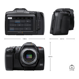 BLACKMAGIC DESIGN Blackmagic Pocket Cinema Camera 6K Pro