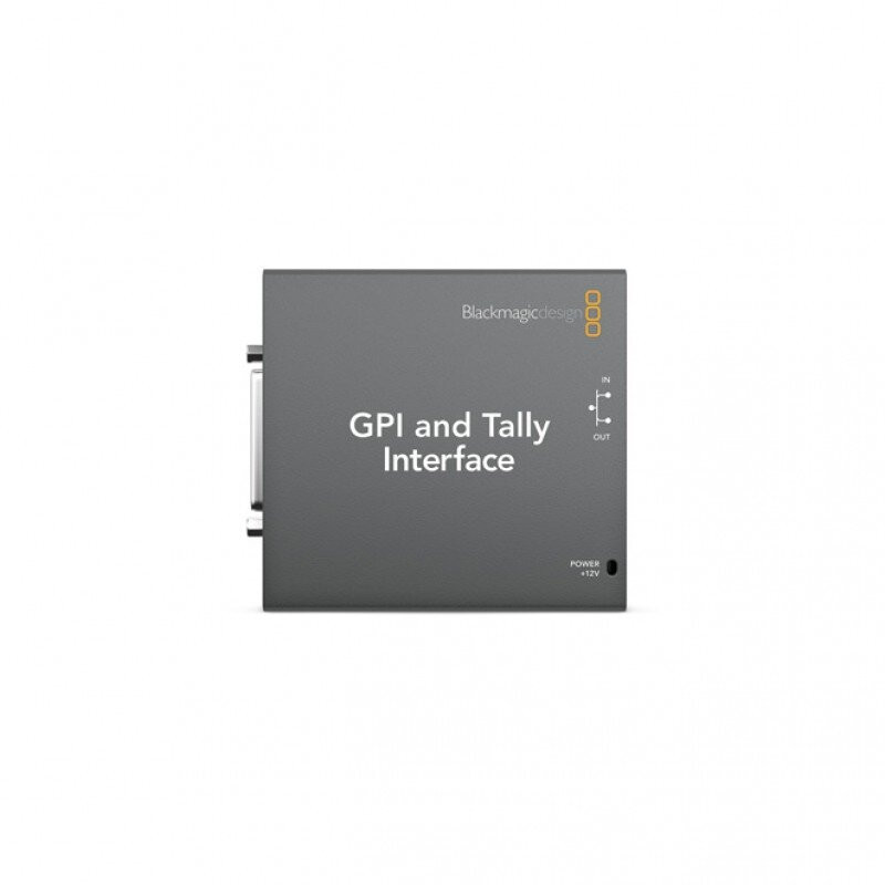 BLACKMAGIC DESIGN GPI and Tally Interface