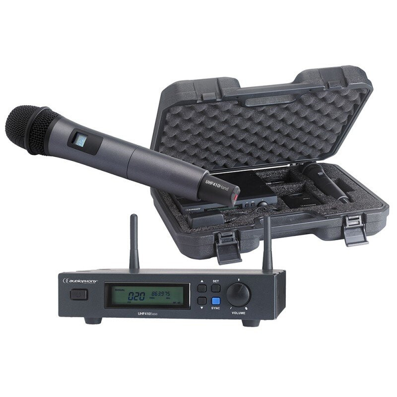AUDIOPHONY PACK-UHF410-Hand