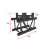 CONTESTAGE QUATRO-A03 blk -Corner 290 heavy 3dir. 90°+ couple