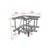 CONTESTAGE QUATRO-A02 blk - Corner 290 heavy 3dir. 90°+ coup