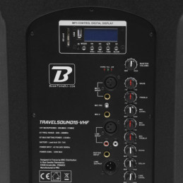BOOMTONE DJ TRAVELSOUND15-VHF