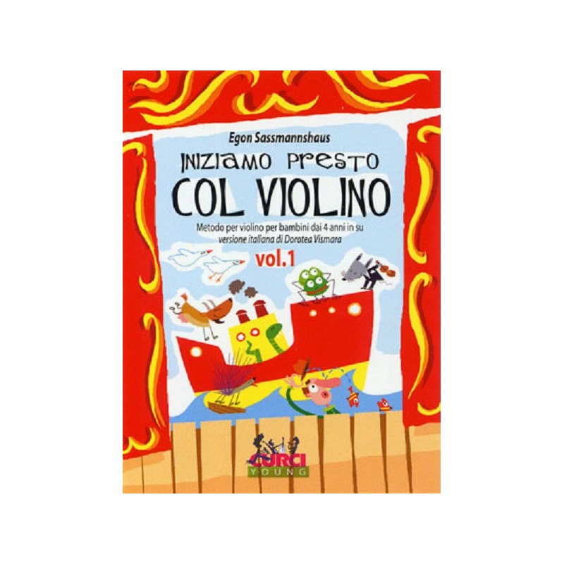 Iniziamo Presto Col Violino Vol 1 Egon Sassmannshaus | Disalvatorem...