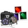 BOOMTONE DJ FLAT PAR 5X5W 4IN1 SET