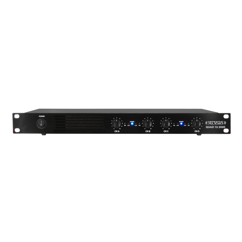 DEFINITIVE AUDIO QUAD 1U 200D