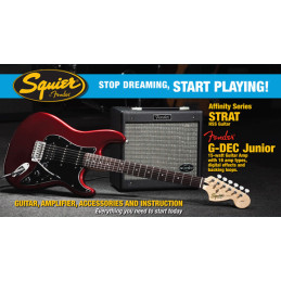 Affinity Series™ Stratocaster® (PACK) HSS with Fender Frontman® 15G...