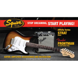 Affinity Series™ Stratocaster® (PACK) with Fender Frontman® 10G Amp...
