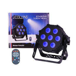 J.COLLYNS STAGEPAR 7x30W HEXA