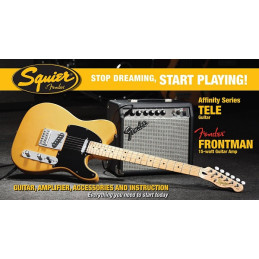 Affinity Series™ Telecaster® (PACK) with Fender Frontman® 15G Amp,B...