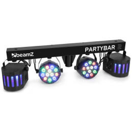 EGO-AE3238 Partybar2 2x PAR + 2x Derby | Disalvatoremusicstore.it