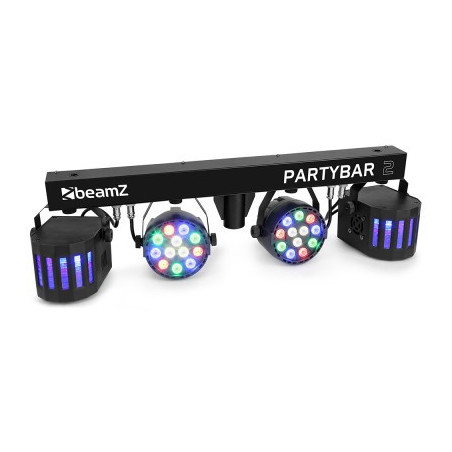 EGO-AE3238 Partybar2 2x PAR + 2x Derby | Disalvatoremusicstore.it
