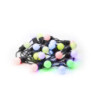 TWINKLY PRO G45 Bulbs Strings 20 RGB LED - black