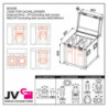 JV CASE Flight case for 2x CHALLENGER