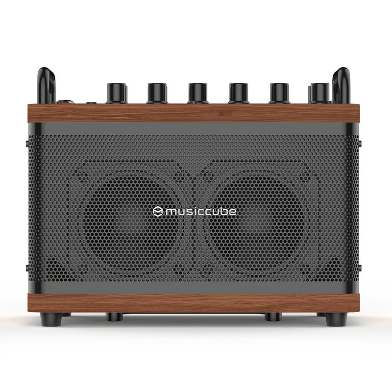 MUSICCUBE Tiny Box D2 - Oak brown