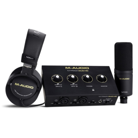 M-Audio M-Track Duo Hd Producer Pack Promo