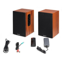 KS02 Act.Bookshelf Set BT IRC 80W wd