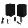 KS02 Act.Bookshelf Set BT IRC 80W bl