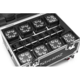 FCC9 FlightCase for 8x BBP9 serie