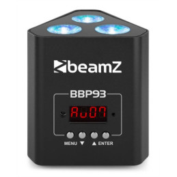 BBP93 Uplight 3x10W 4in1 DMX IRC