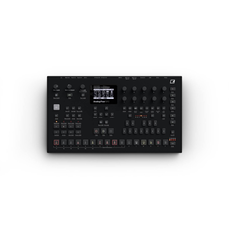 Elektron Analog Four Mkii (Black) Promo