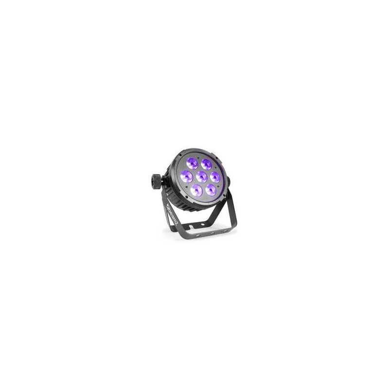 BT280 Flat Par 7x10W 6in1 DMX IRC