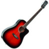 EKO Ranger CW Eq Brown Sunburst con spalla mancante e elettronica SE-30
