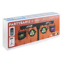 Partybar12 2x PARstrobe+2 x Derby
