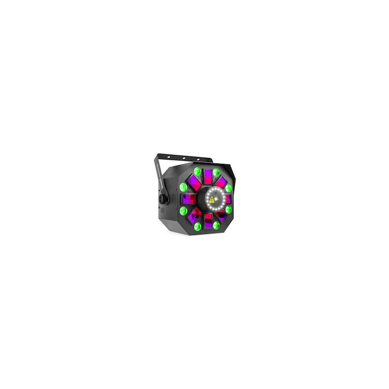 MultiBox 100W RGBWAP strobe laser irc