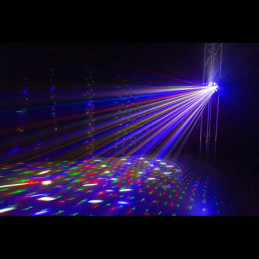 MultiBox 100W RGBWAP strobe laser irc