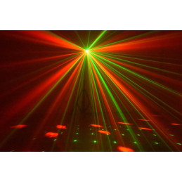 LED Radical II 4x3W RGBW, strobe
