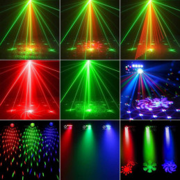 Shimmer 4 Multi DJ Effect DMX IR