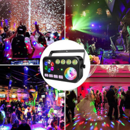 Shimmer 4 Multi DJ Effect DMX IR