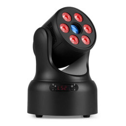 NOVA68G-BK MH Wash 6x8W RGBW+Gb.30W