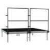 750HR Stage Handrail 1m incl clamps
