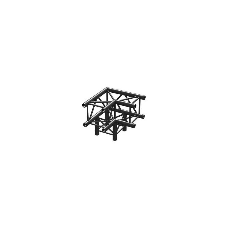 P30-C30 Truss 3 way corner 0,5 BLK
