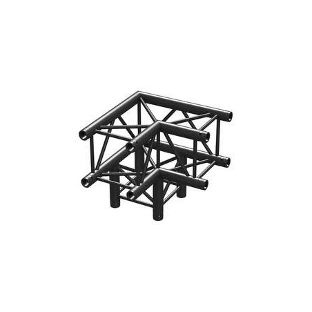 P30-C30 Truss 3 way corner 0,5 BLK