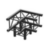 P30-C30 Truss 3 way corner 0,5 BLK