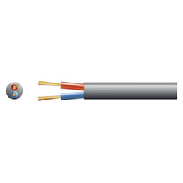 RX14 100V Sp.Cable Round 2x2.5 100m