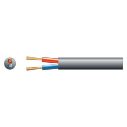 RX14 100V Sp.Cable Round 2x2.5 100m