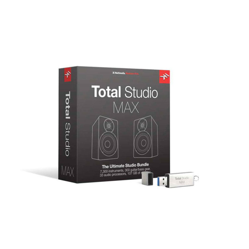IK MULTIMEDIA Total Studio MAX - bundle per MAC e PC
