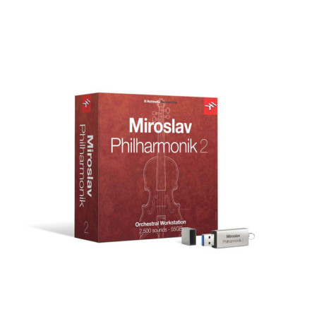 IK MULTIMEDIA Miroslav Philharmonik 2 - orchestra virtuale per MAC e PC (64 bit)