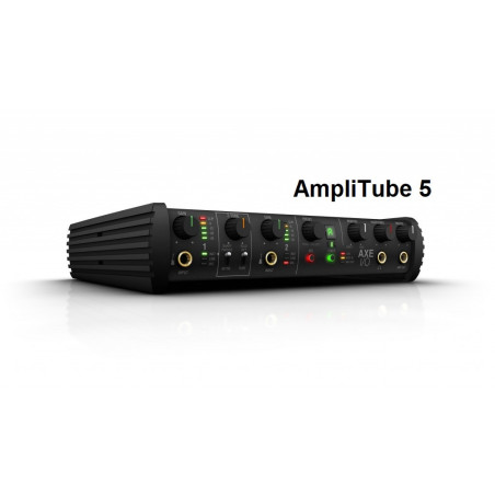 IK MULTIMEDIA AXE I/O + AmpliTube 5 MAX e Tone X MAX - Scheda audio USB per chitarra/basso