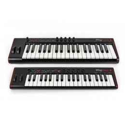 IK MULTIMEDIA iRig Keys 2 - Tastiera MIDI/Controller universale con 37 tasti mini