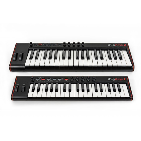 IK MULTIMEDIA iRig Keys 2 - Tastiera MIDI/Controller universale con 37 tasti mini